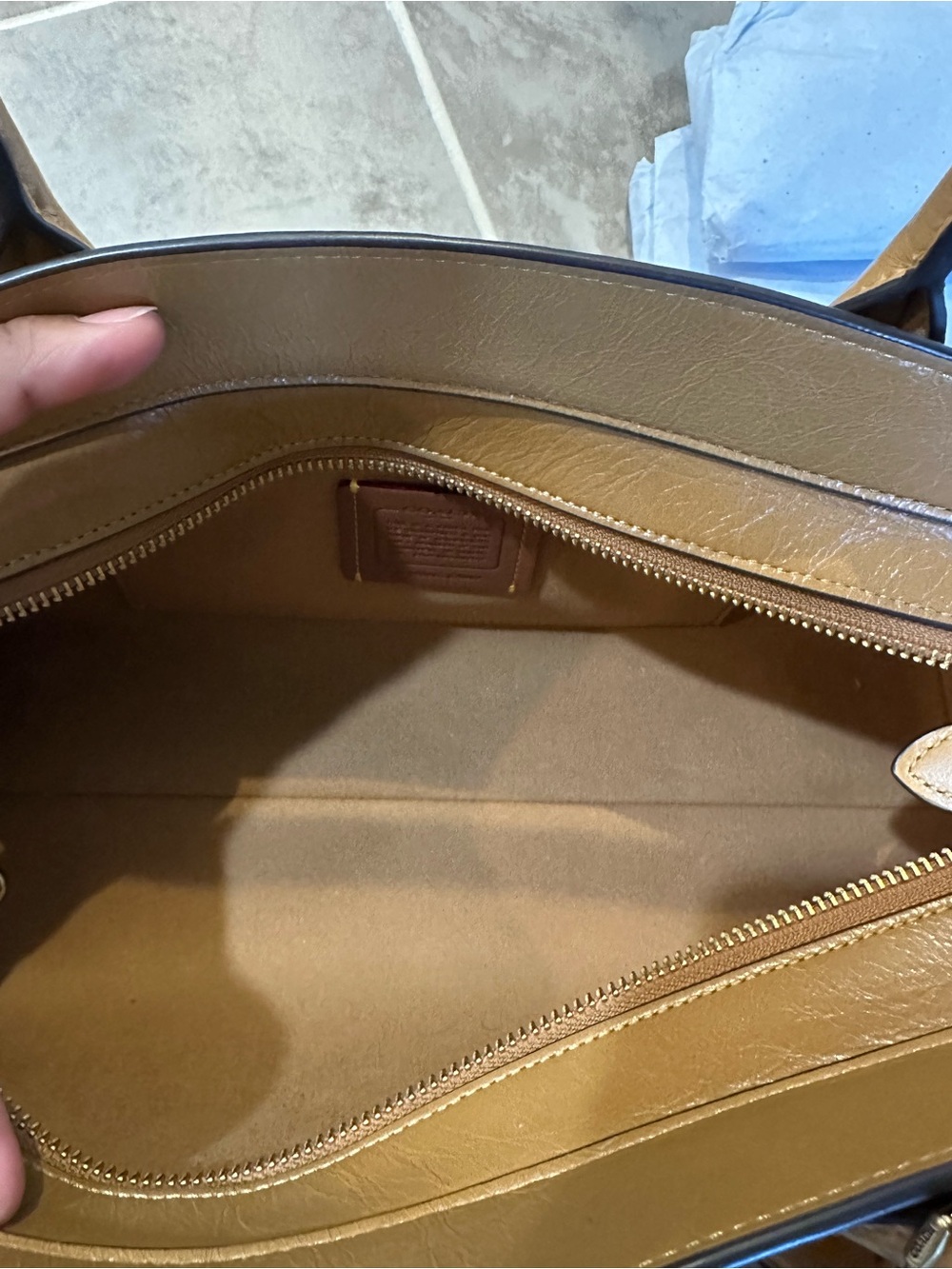 Coach Empire 34 Carryall Satchel - Picture 5 of 7